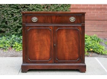 Single-drawer  Mahogany Server