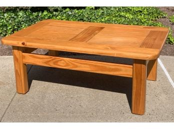 Rustic Wood Coffee Table