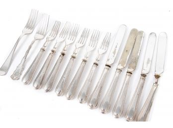 Sterling Silver Forks And Knives