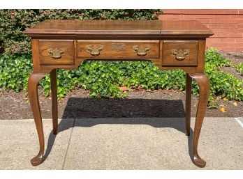 Queen Anne Console Table / Hideaway Mirrored Vanity