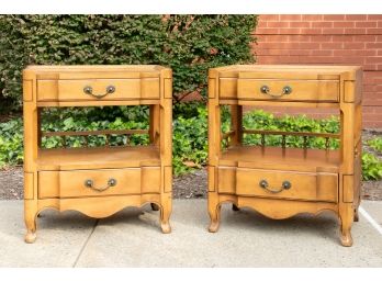 Pair Of J.L. Metz Furniture Company Nightstands