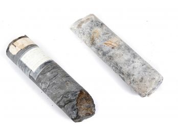 Two Mineral Drill Cores