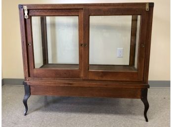 Antique Walnut Display Case