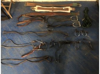 Horseback Riding Leathers Lot(JG45)