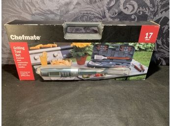 Chef Mate Grill Set And Grill Brush (JG11)