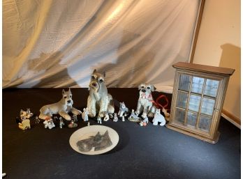 Assorted Schaunzer Dog Figurine Lot (SD01)