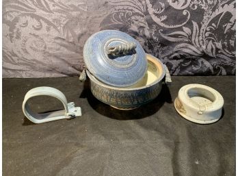 3 Piece Pottery Lot (JG31)