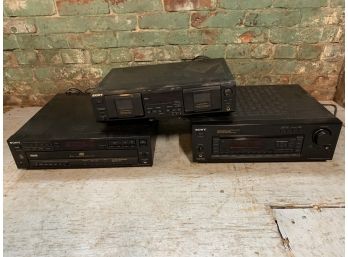 3 Piece Sony Device Lot (MB18)