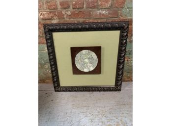 Framed Jade Medallion (MB15)