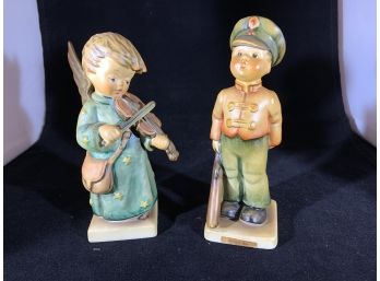 Soldier & Violinist W/ Wings Hummel Pieces (SB42)