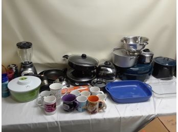 Huge Group Of Usable Kitchen Gadgets, Tools, Pots & Pans