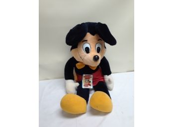 Vintage Happy Birthday Mickey Mouse Stuffed Toy