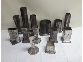 Group Of Candle Molds