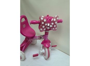 Girls Toddler Minnie Mouse Tricycle Bike