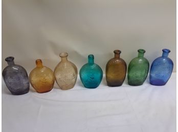 Vintage Collection Of Glass Bottles