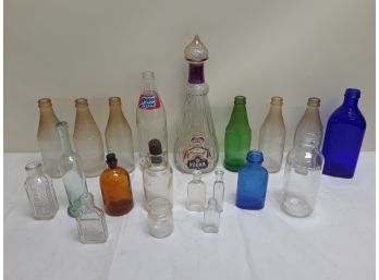 Antique Bottle Collection * Liquor, Soda, & Medicine Bottles *