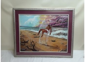 Large Religious Framed Art Work