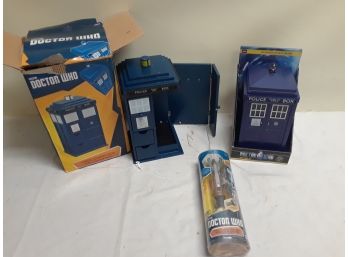 NEW Doctor Who Toys / Jewelry Box ...Etc..