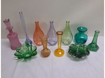 Collection Of Mixed Art Glass *Murano*