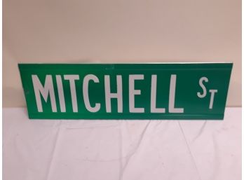 Mitchell Street Sign