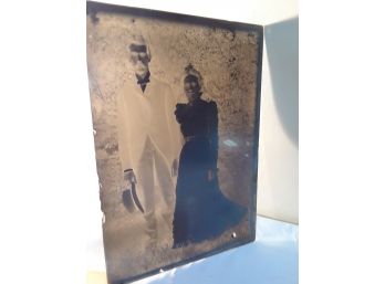 Grouping  Of Vintage Glass Photo Negatives