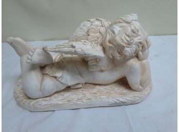 Ceramic Cherub Figure/Statue