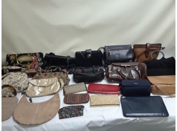 Large Collection On Purses/Clutches