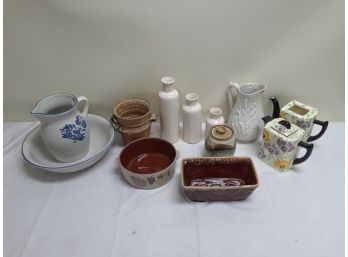Collection Of Vintage Pottery Pieces