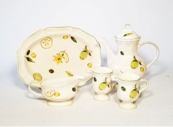 A Mikasa 'French Countryside' Tea And Coffee Set