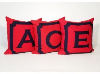 Down Stuffed Accent Pillows