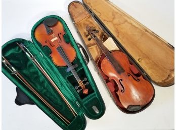 A Pair Of Vintage Violins - 'A'