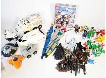 A Large Assortment Of Vintage Collectible Toys - Power Rangers, Rescue Heroes And More!