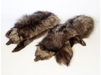 A Pair Of Vintage Mink Shrug Furs