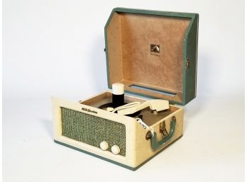 A Vintage RCA Victor Portable Record Player