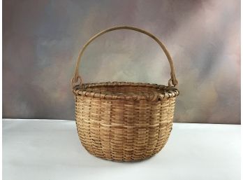 Antique Round Basket