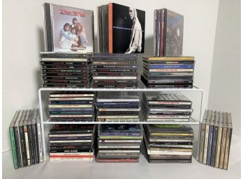 Lot 'A'- Awesome Adult Owned Collection Of 100 Rock CD's- Fantastic Titles!