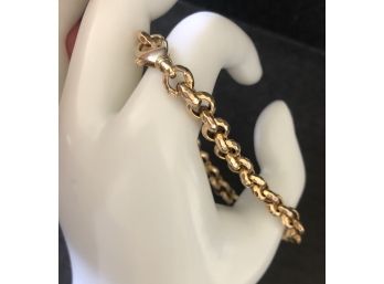 Lot # 3 - 14K Gold Bracelet 7 1/2' Length - Weight Is 10 Grams Marked & Acid Tested