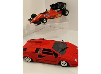 Bburago Ferrari 126 C4 & Lamborghini Courtach 5000