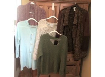 Women's Sweater Lot - Soft Surroundings, Rachel Hollis, Barefoot Dreams