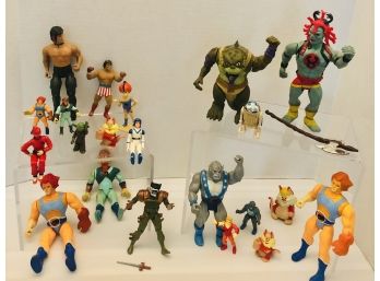 Assorted Action Figure/ Character Toys - Various Sizes