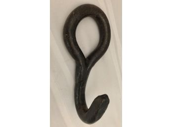 Antique LARGE Industrial Hook - 4 Pounds, Approximately 10' Length
