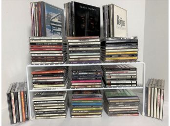 Lot 'B'- Awesome Adult Owned Collection Of 100 Rock CD's- Fantastic Titles! PLEASE SEE PICS FOR TITLES
