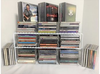 Lot 'E'- Awesome Adult Owned Collection Of 100 Rock CD's- Fantastic Titles! PLEASE SEE PICS FOR TITLES