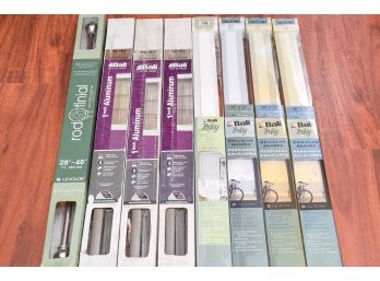 Window Blinds, Shades And Curtain Rods