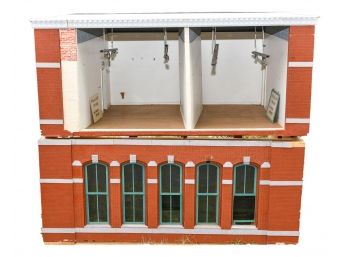 Electrified Bi Level Model Of A Loft Art Gallery