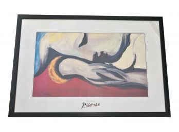Pablo Picasso Framed Art Print Titled 'The Rest'