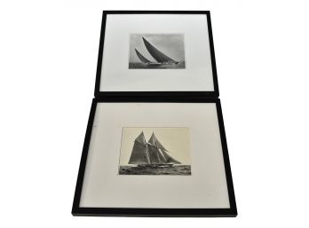 Pair Of Framed Sailing Boat Prints