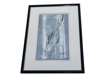 Signed Guglev Print Titled 'Field Grass'