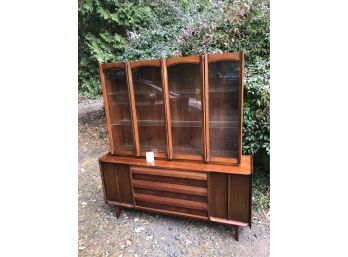 Andre Bus For Lane ‘First Edition’ Credenza With Hutch Top
