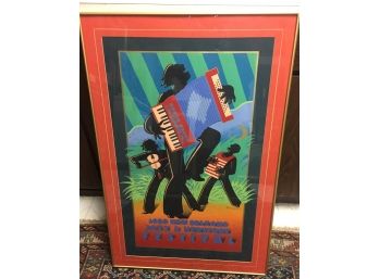 1988 New Orleans Jazz And Heritage Festival Lithogr Poster
